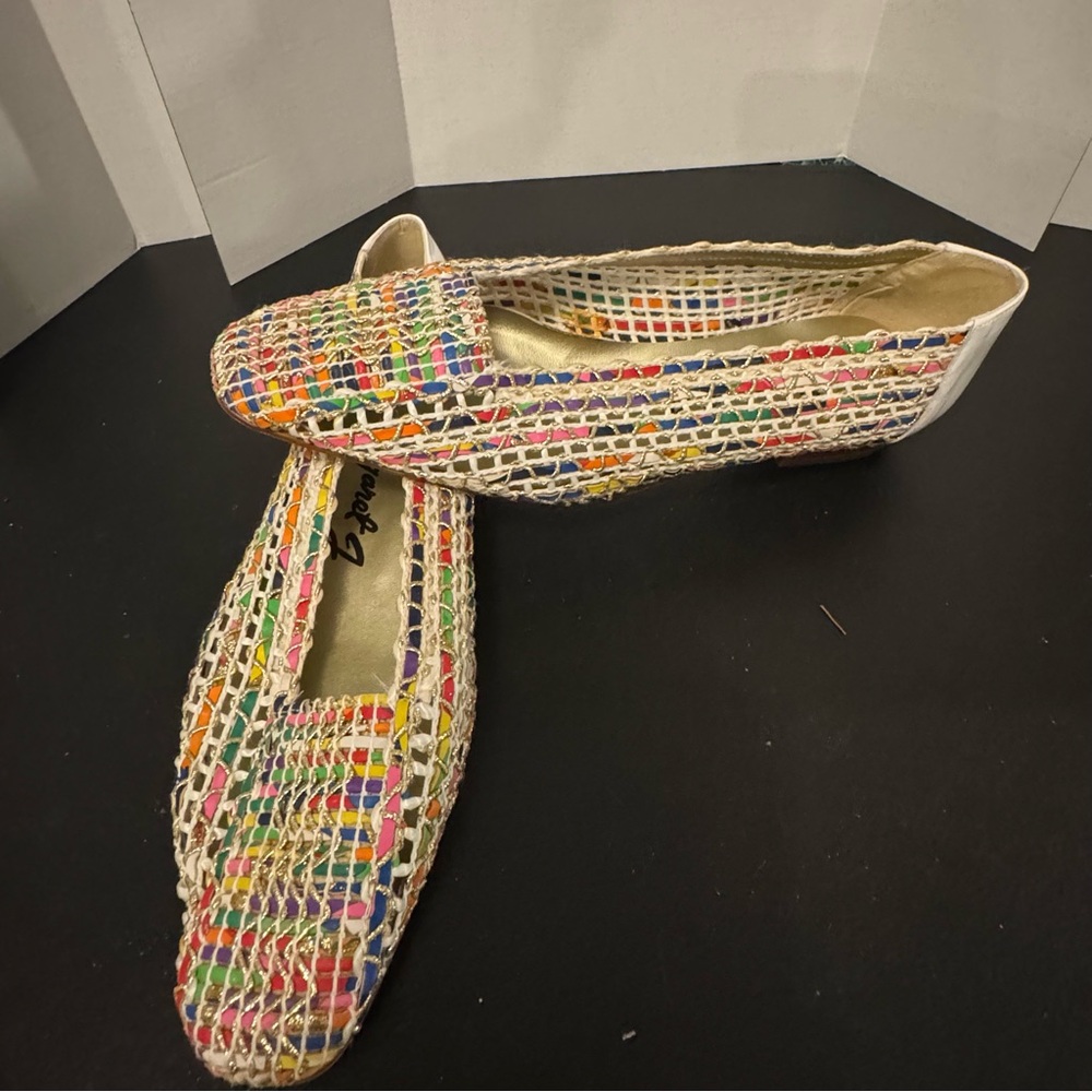 Margaret J. Multicolor Woven Loafers – Size 9.5N - Picture 1 of 8